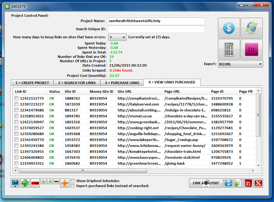 Parse sata